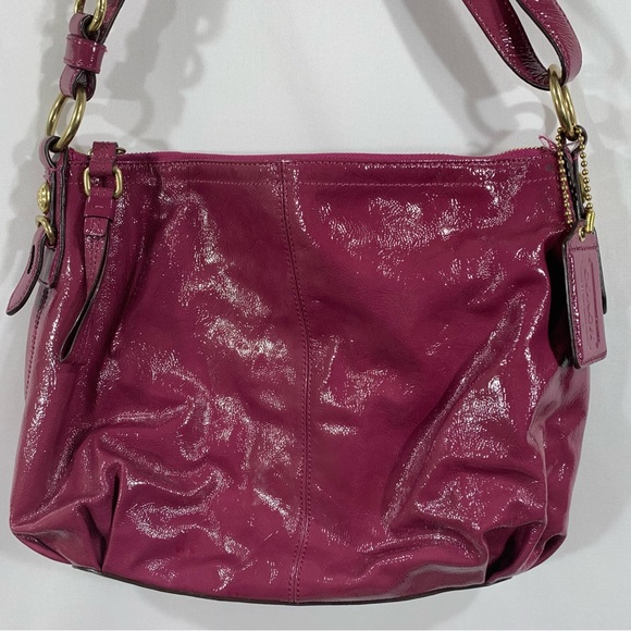 Coach Patent Leather Shoulder Bag - Picture 2 of 13